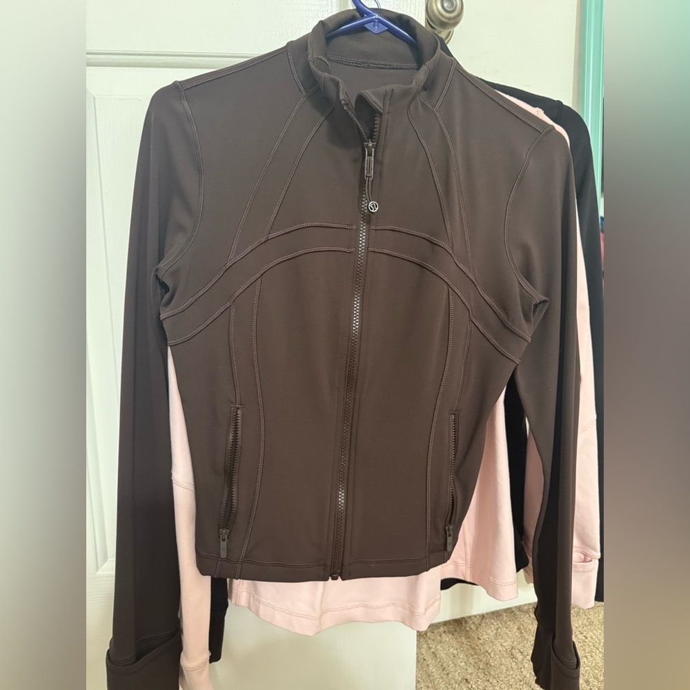 Lululemon Espresso Define Cropped Jacket *Nulu